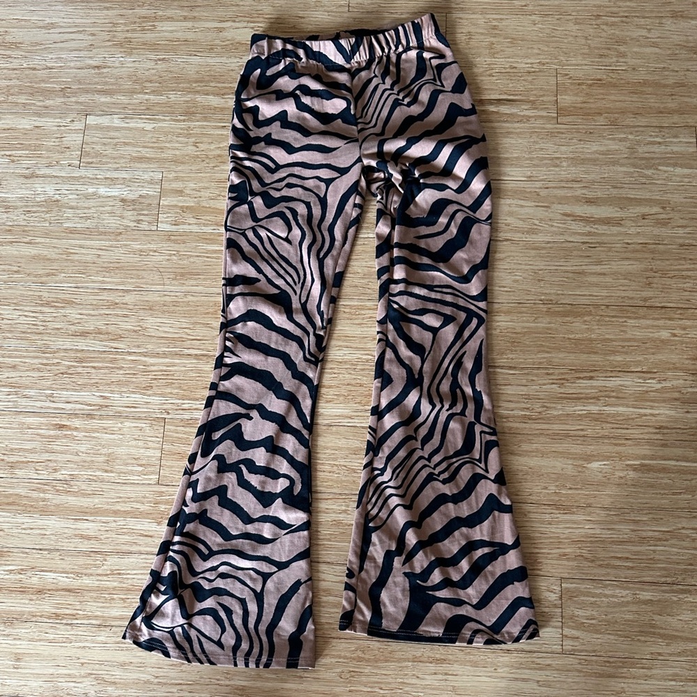 Urban outfitters jersey flare pants